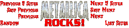 Metallica Rocks! WebRing